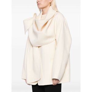 JNBY Women's Wrap-Design Wool-Blend Jacket Size Large